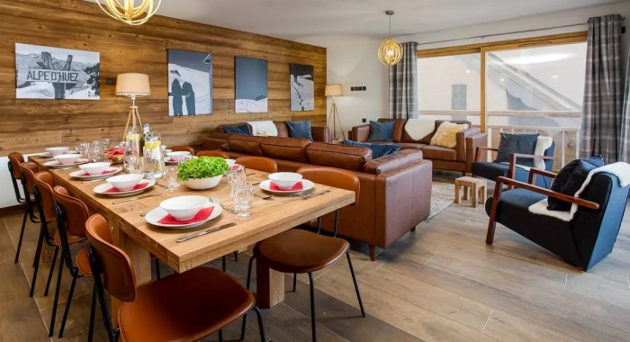 Chalet Bourget, Alpe d'Huez ski chalet, image 2